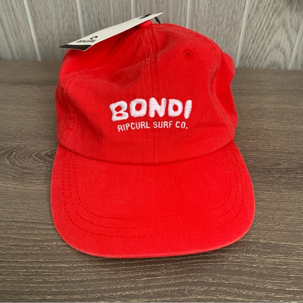 Bondi Beach Australia Rip Curl Hat Red Sydney